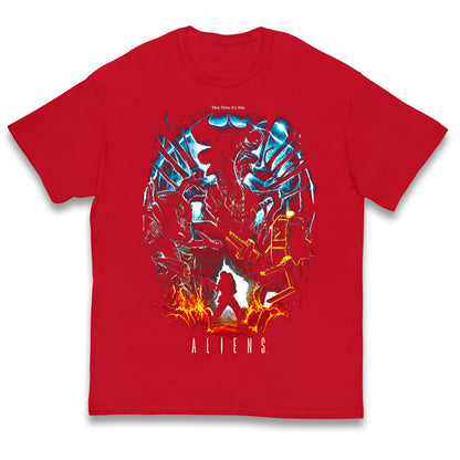 Aliens Kids T Shirt