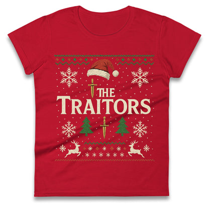 The Traitors Christmas Ladies T Shirt