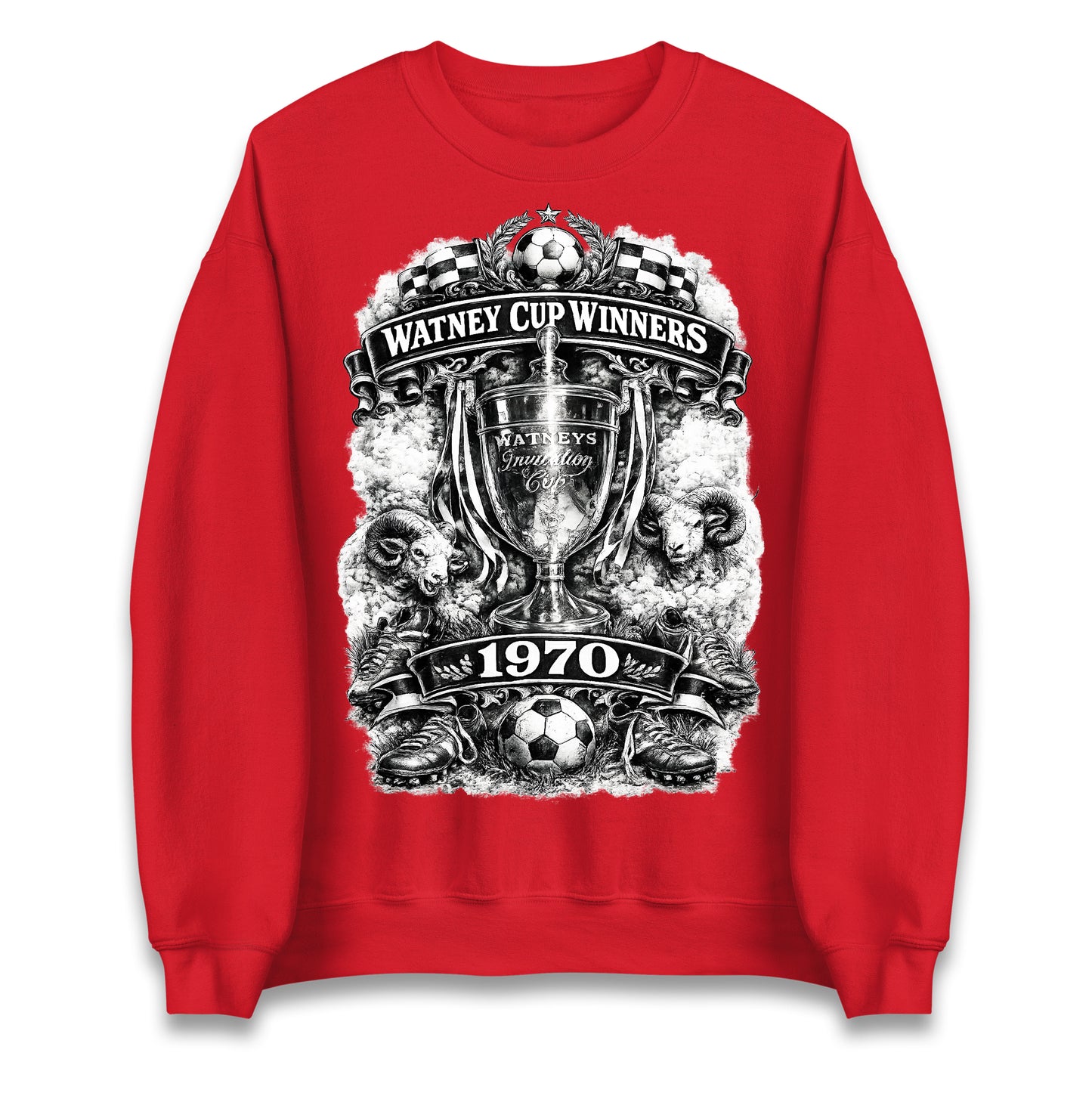 Retro Derby Watney Cup Winners 1970 Jumper
