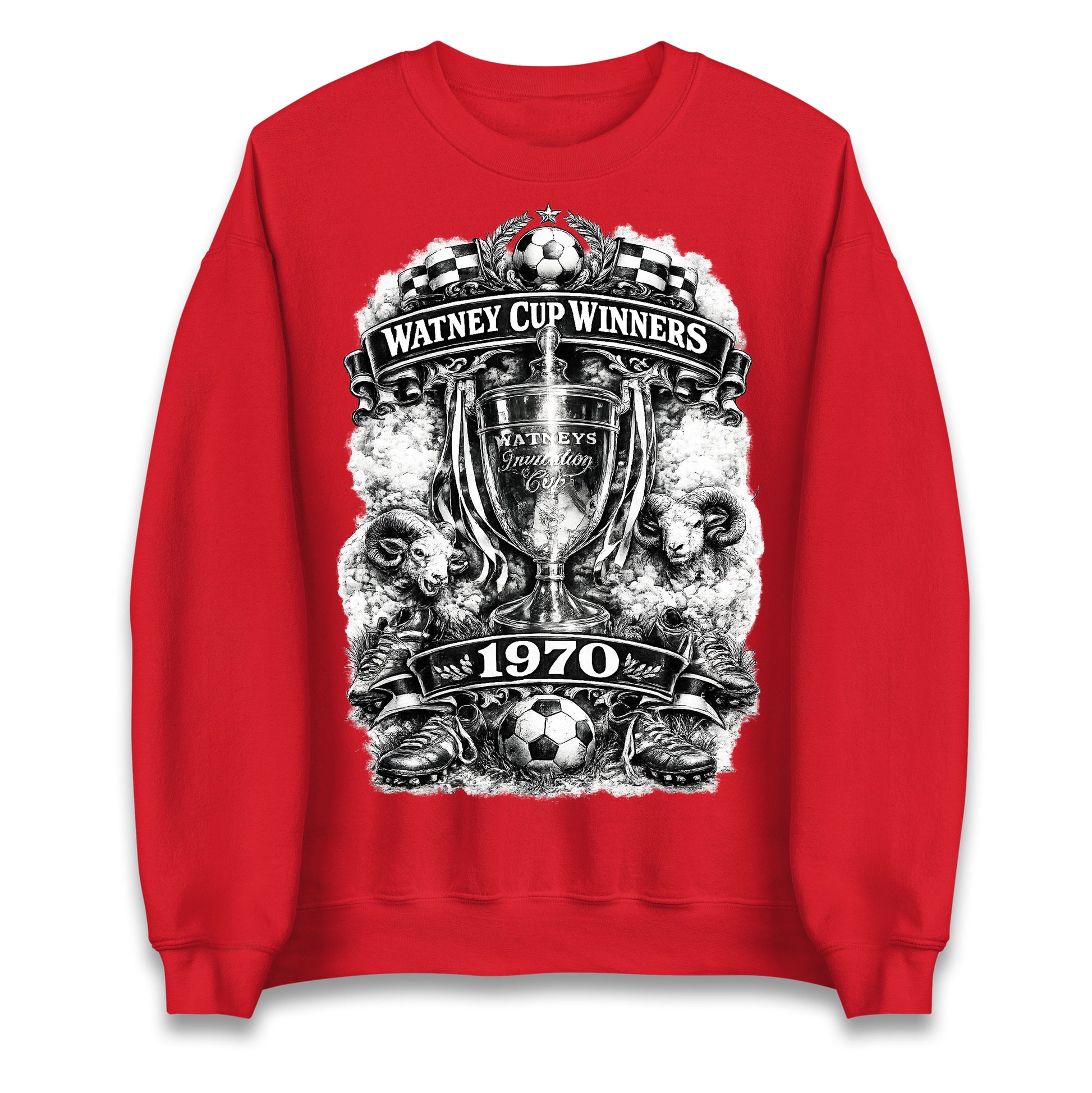 Retro Derby Watney Cup Winners 1970 Jumper