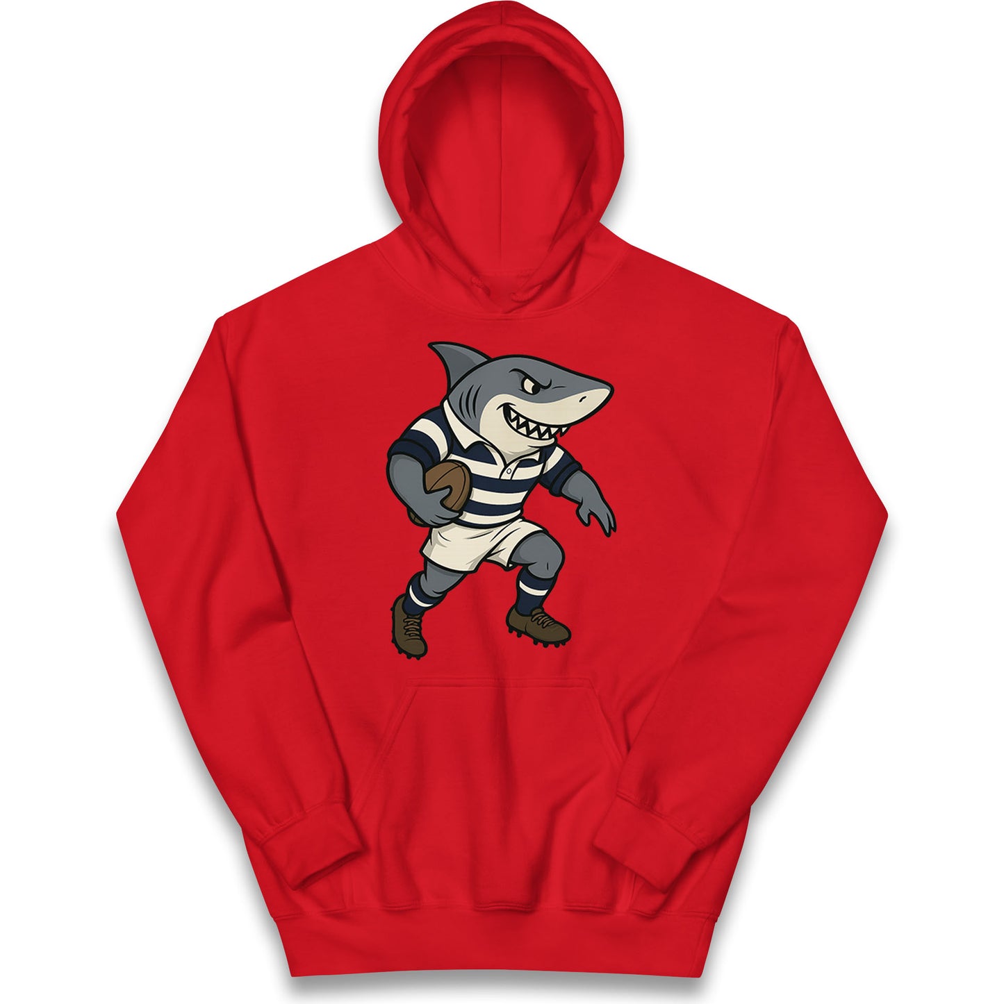 Retro Sale Sharks Rugby Union Kids Hoodie 