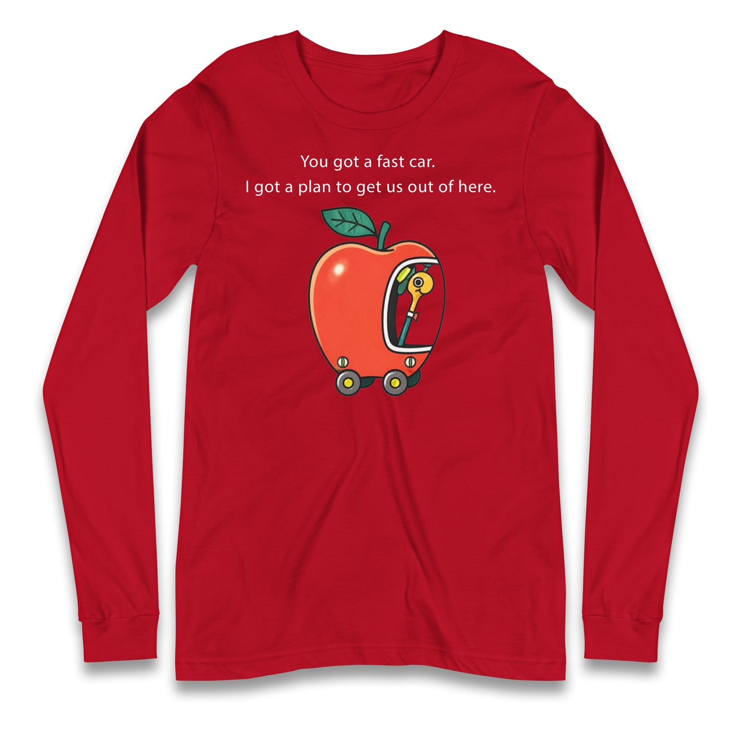 Fast Car Longsleeve T Shirt