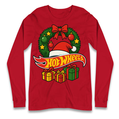 Hotwheels Christmas Longsleeve T Shirt