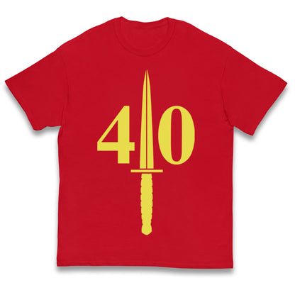 40 Commando Kids T Shirt