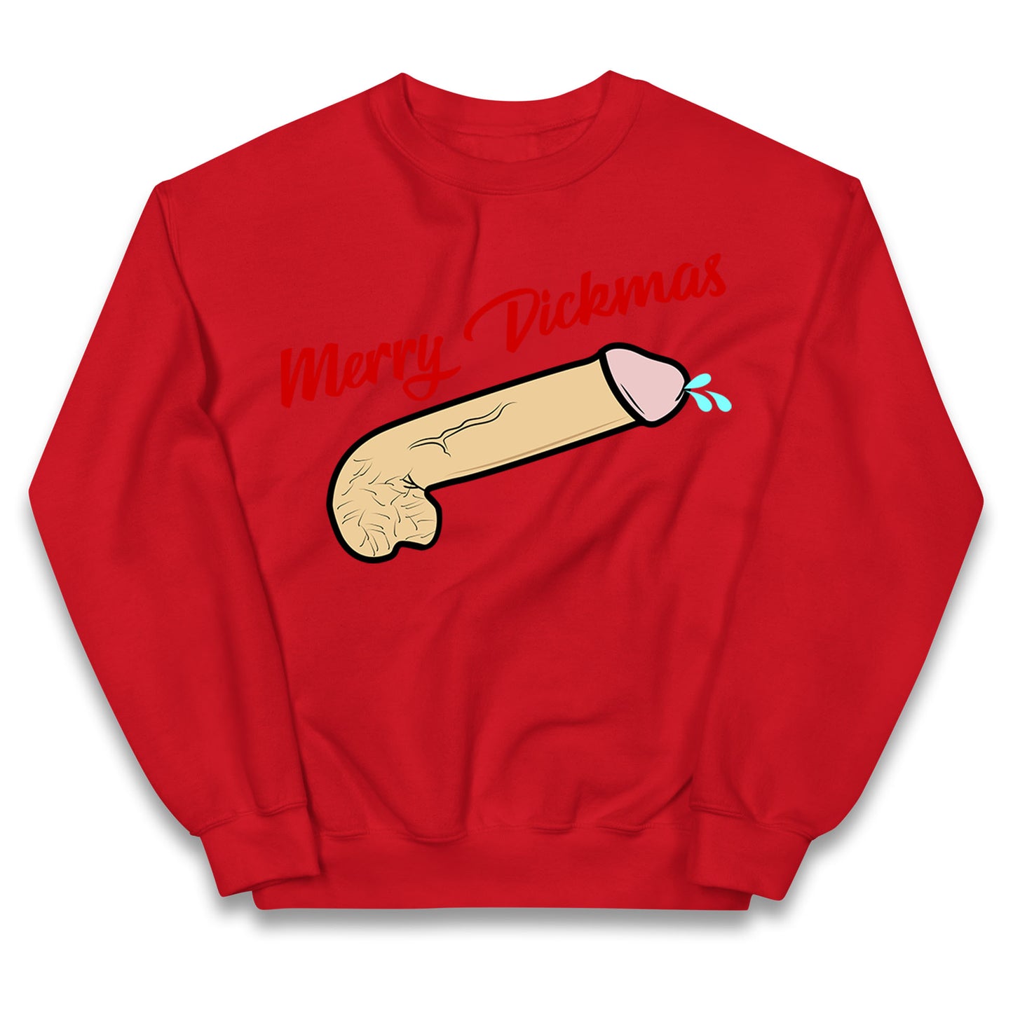 Merry Dickmas Funny Jumper