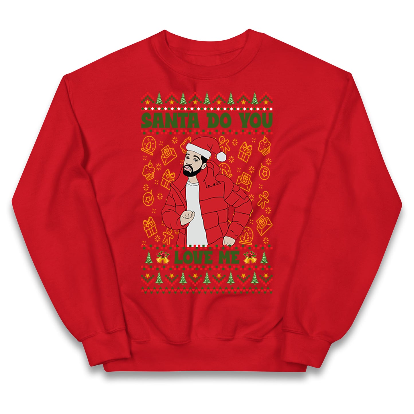 drake christmas jumper