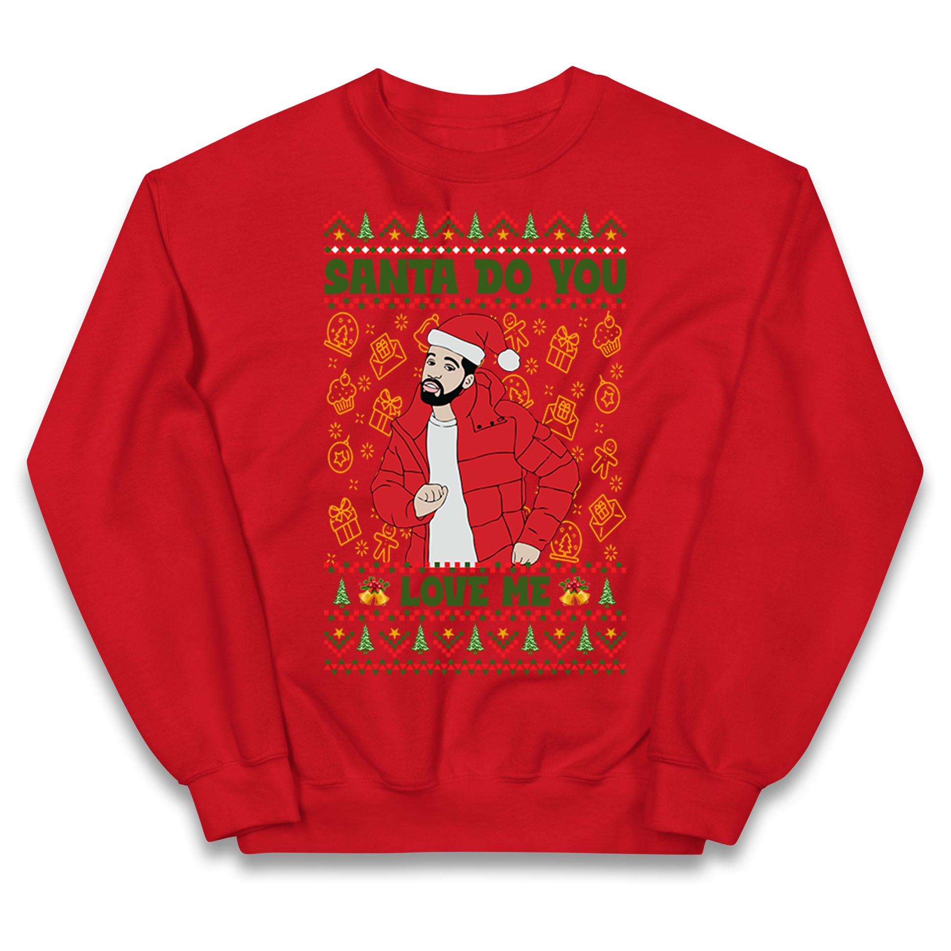 drake christmas jumper