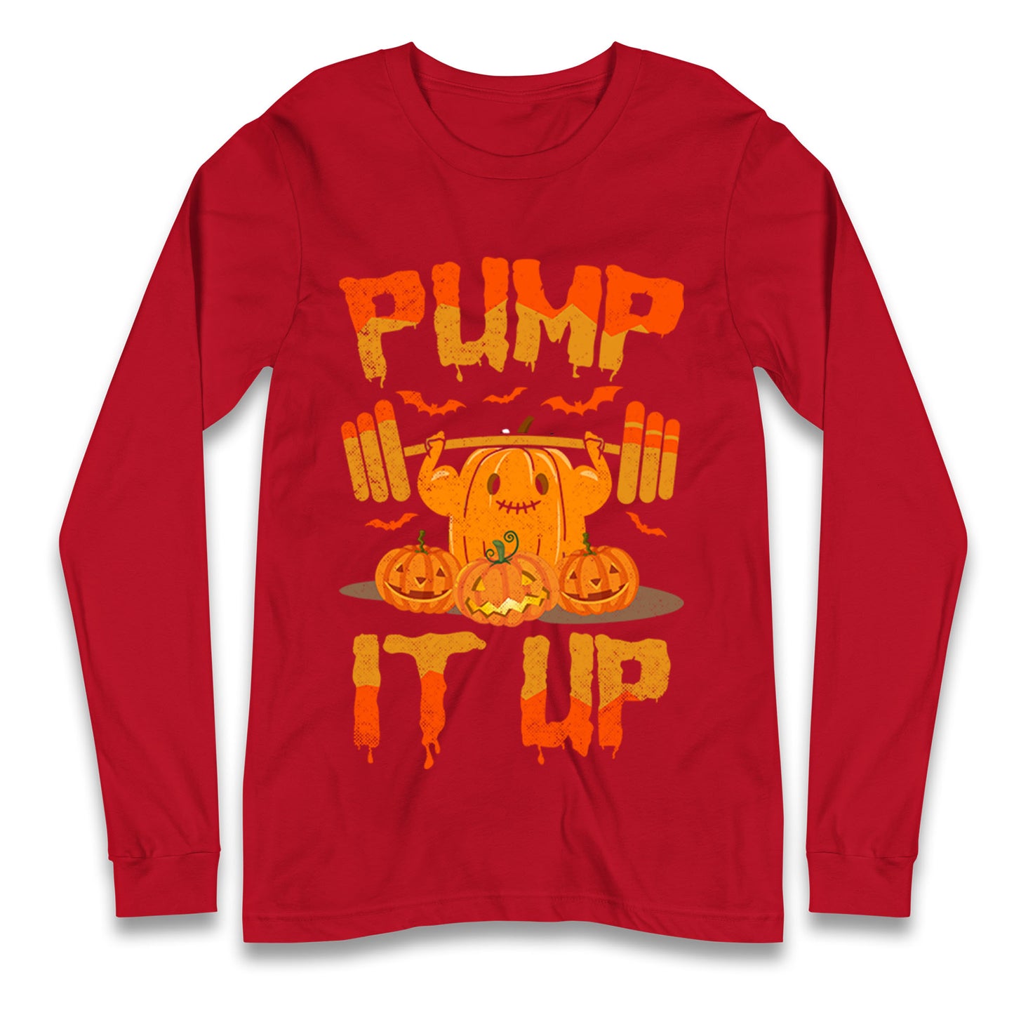Halloween Fitness Pumpkin T Shirt