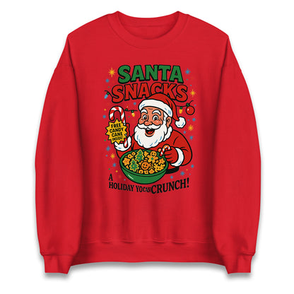 Santa Snacks Christmas Jumper
