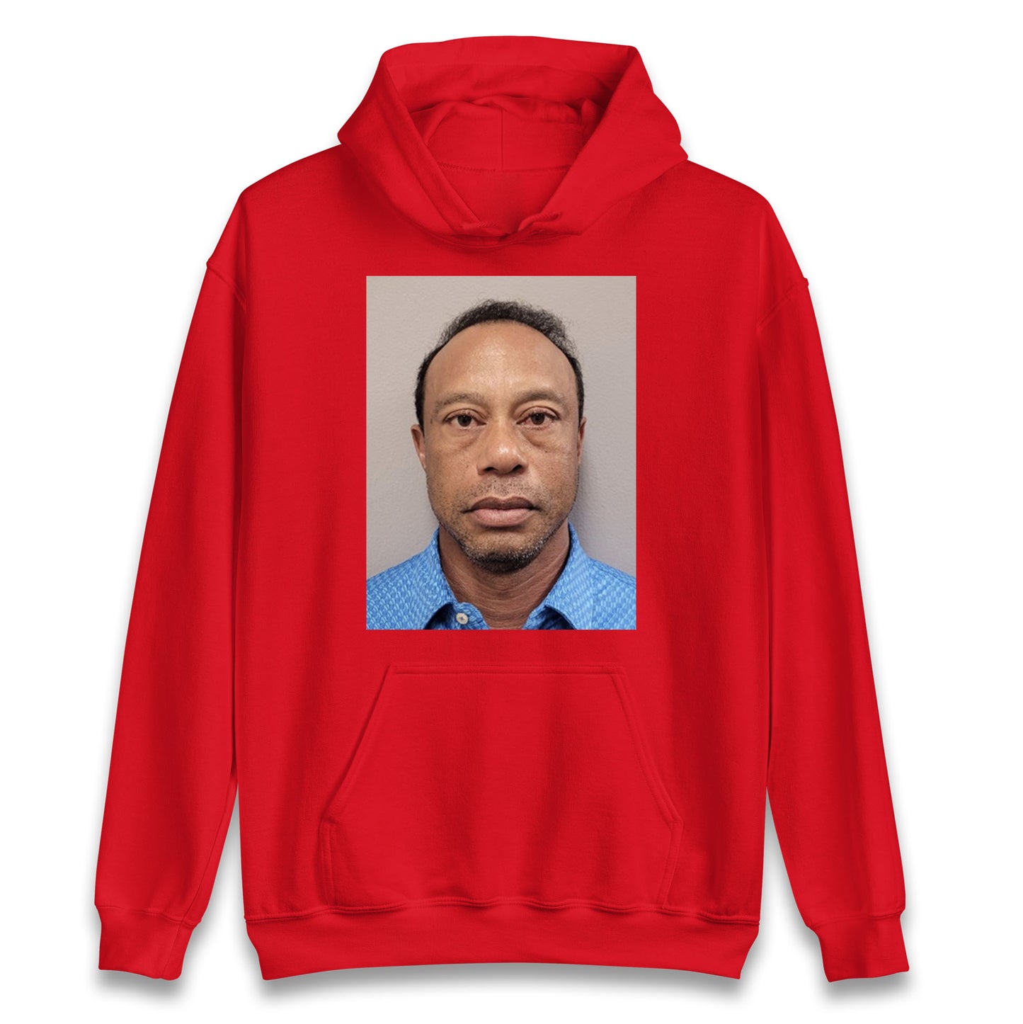 Tiger Woods Mugshot Hoodie