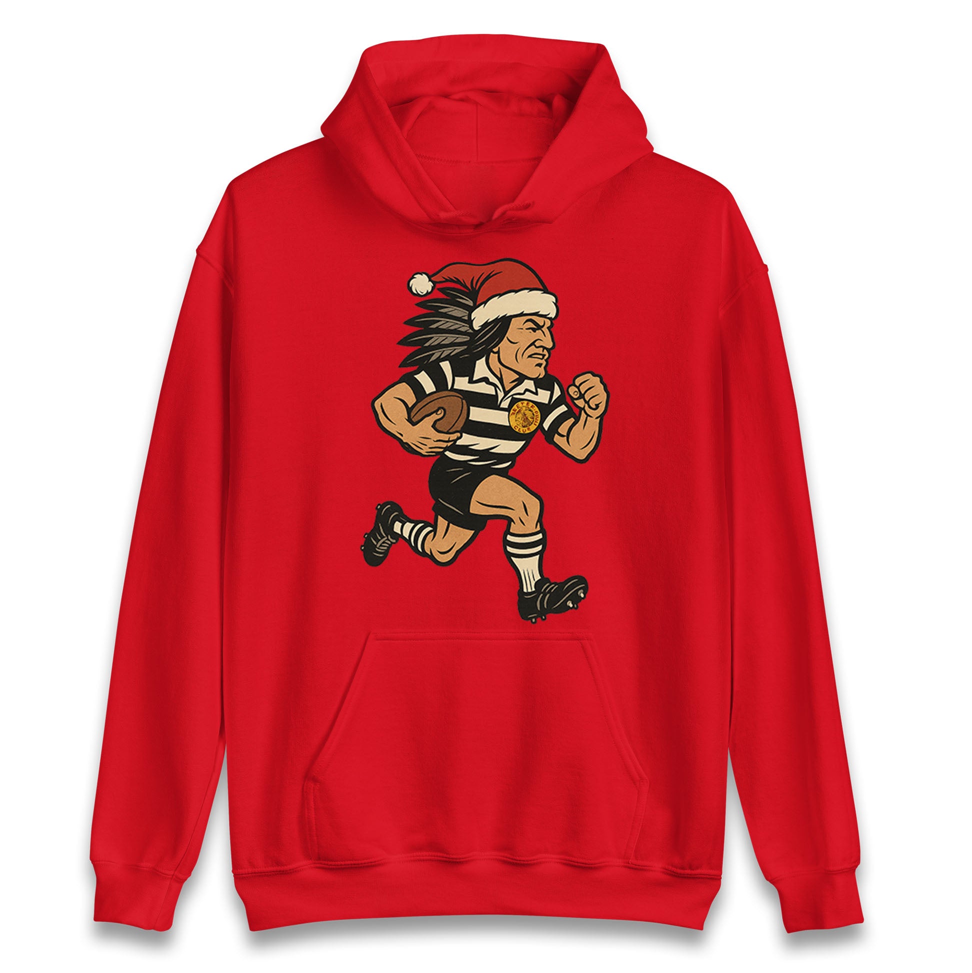 Newcastle Falcons Christmas Hoodie
