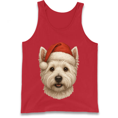 West Highland White Terrier Christmas Tank Top