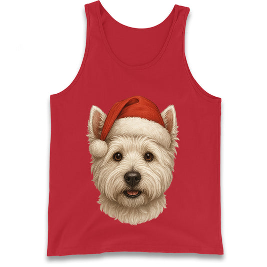 West Highland White Terrier Christmas Tank Top
