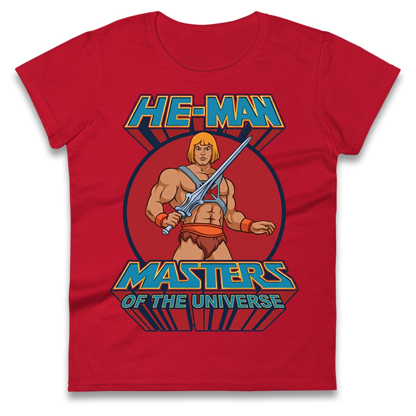 He-Man Anime Ladies T Shirt