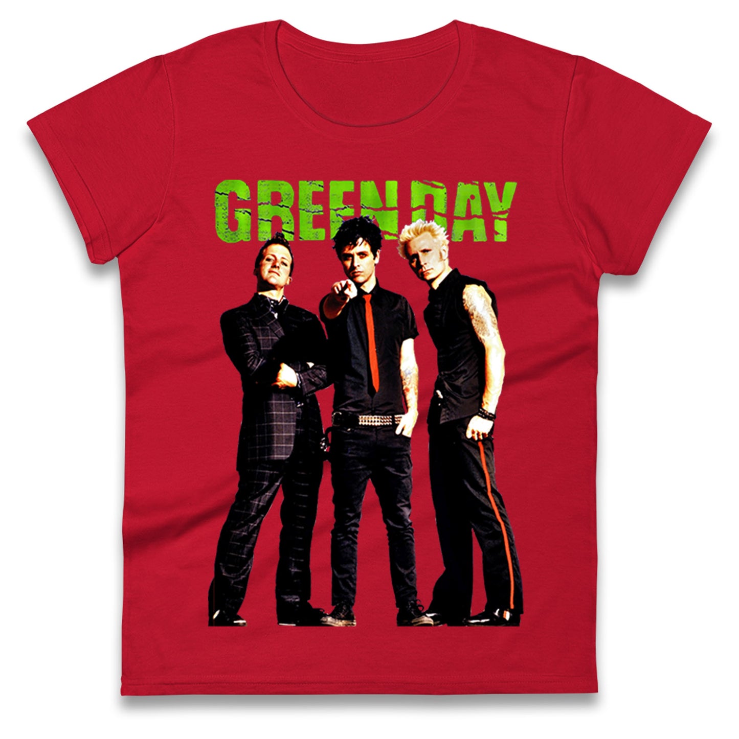 Green Day Ladies T Shirt