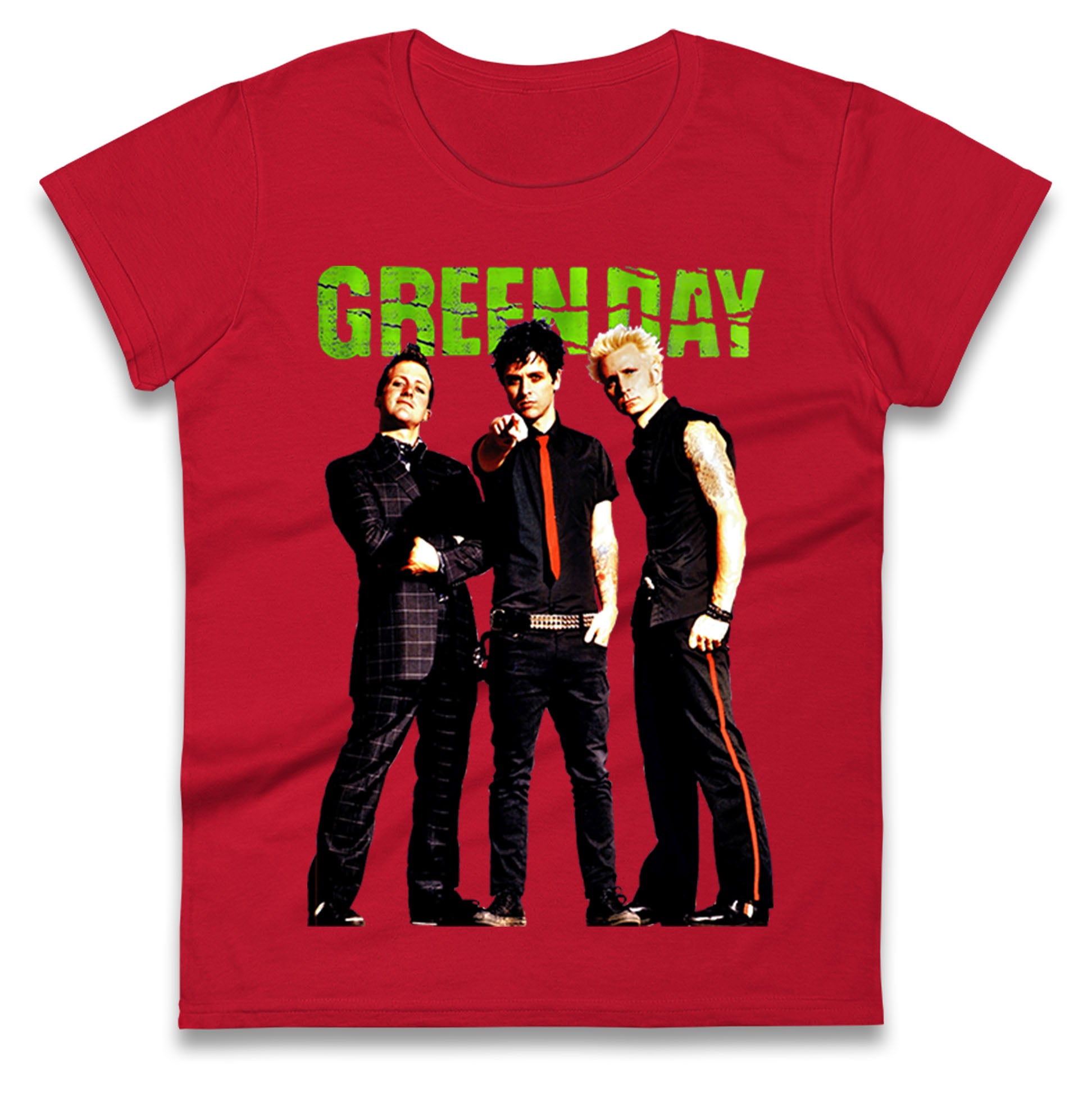 Green Day Ladies T Shirt
