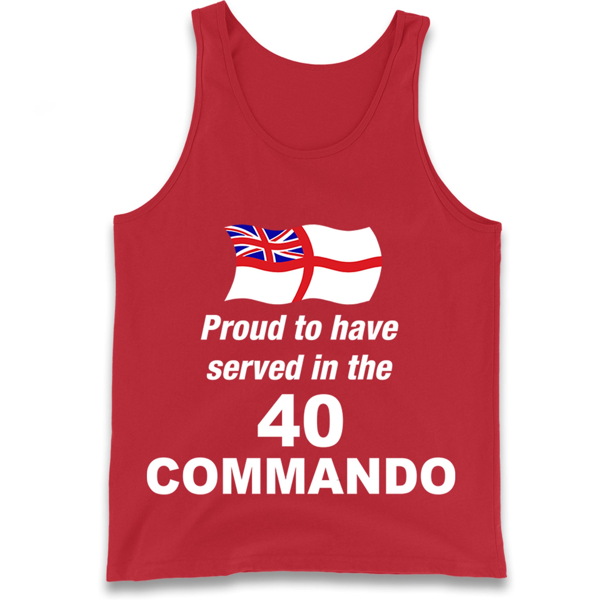 40 Commando Royal Marines Tank Top 