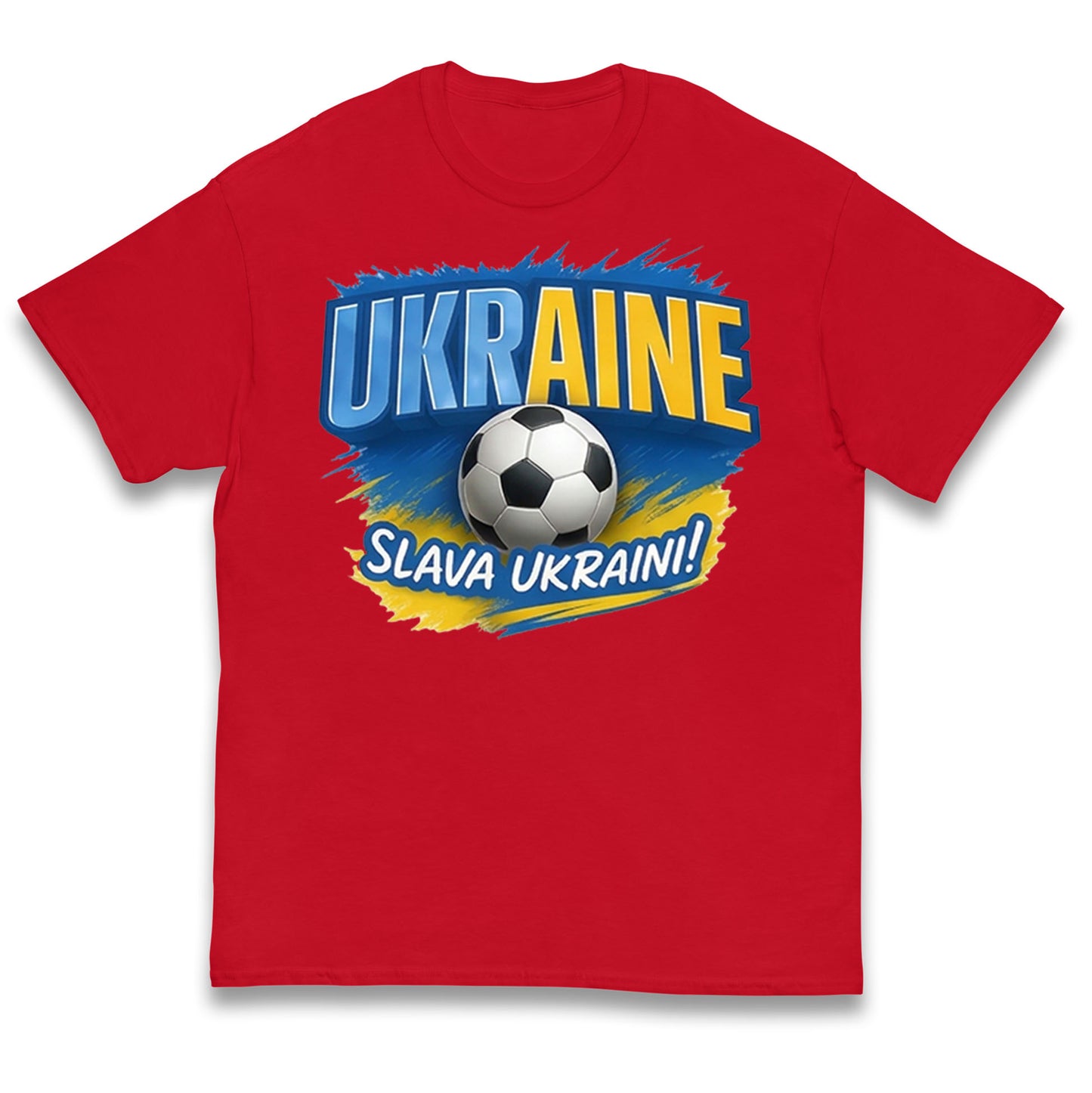 Ukraine Retro World Cup Kids T Shirt