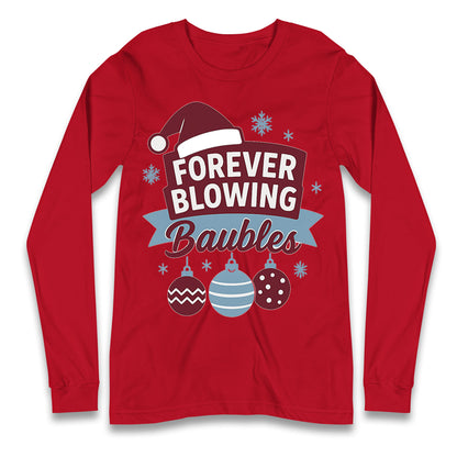 Forever Blowing Baubles West Ham Christmas Long Sleeve Shirt