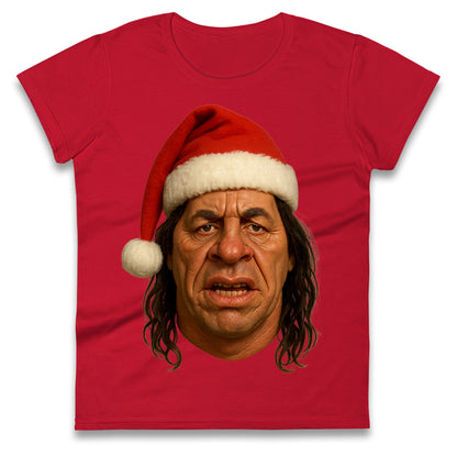 Bret Hart Christmas Ladies T Shirt