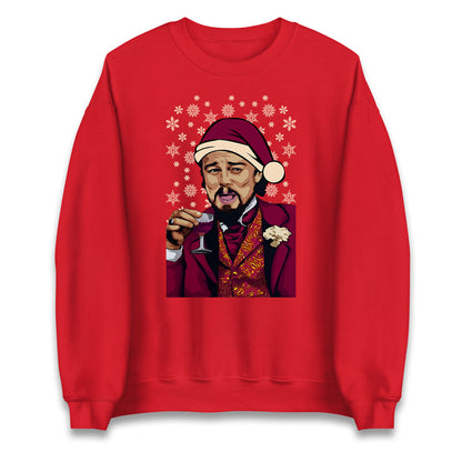 leonardo dicaprio christmas sweatshirt