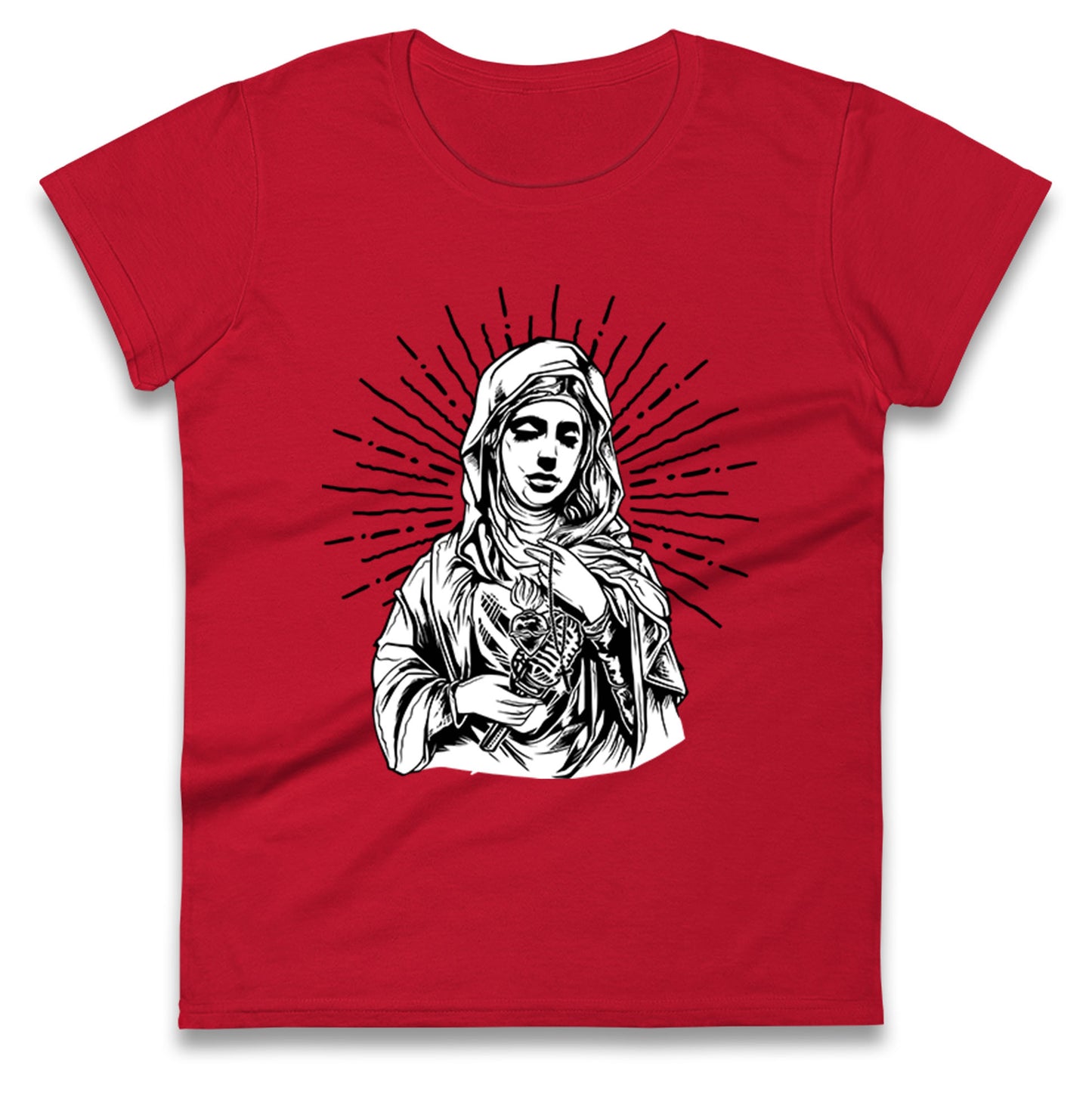 Mary Mother Of God Ladies T Shirt
