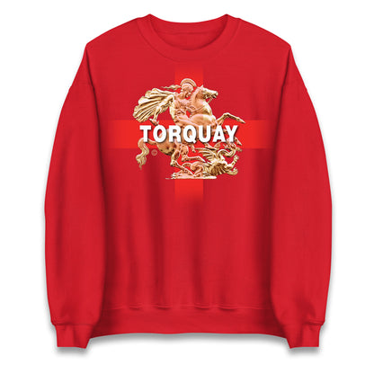 Torquay St George & The Dragon Unisex Sweatshirt
