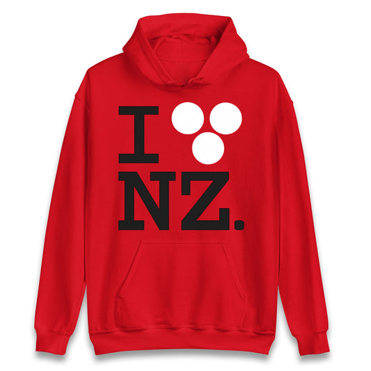I Love NZ Orlando Bloom Huffer Hoodie