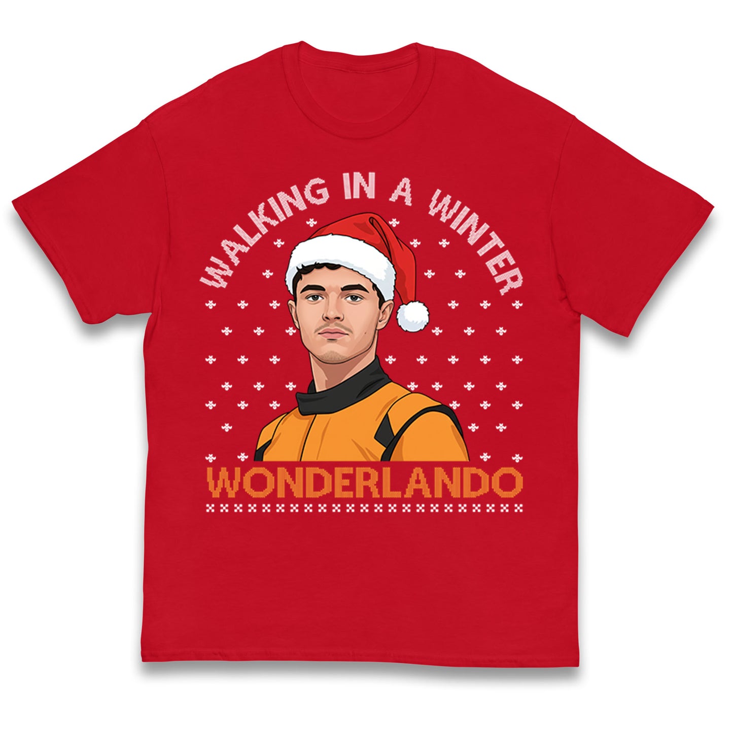 Lando Norris Christmas Kids T Shirt