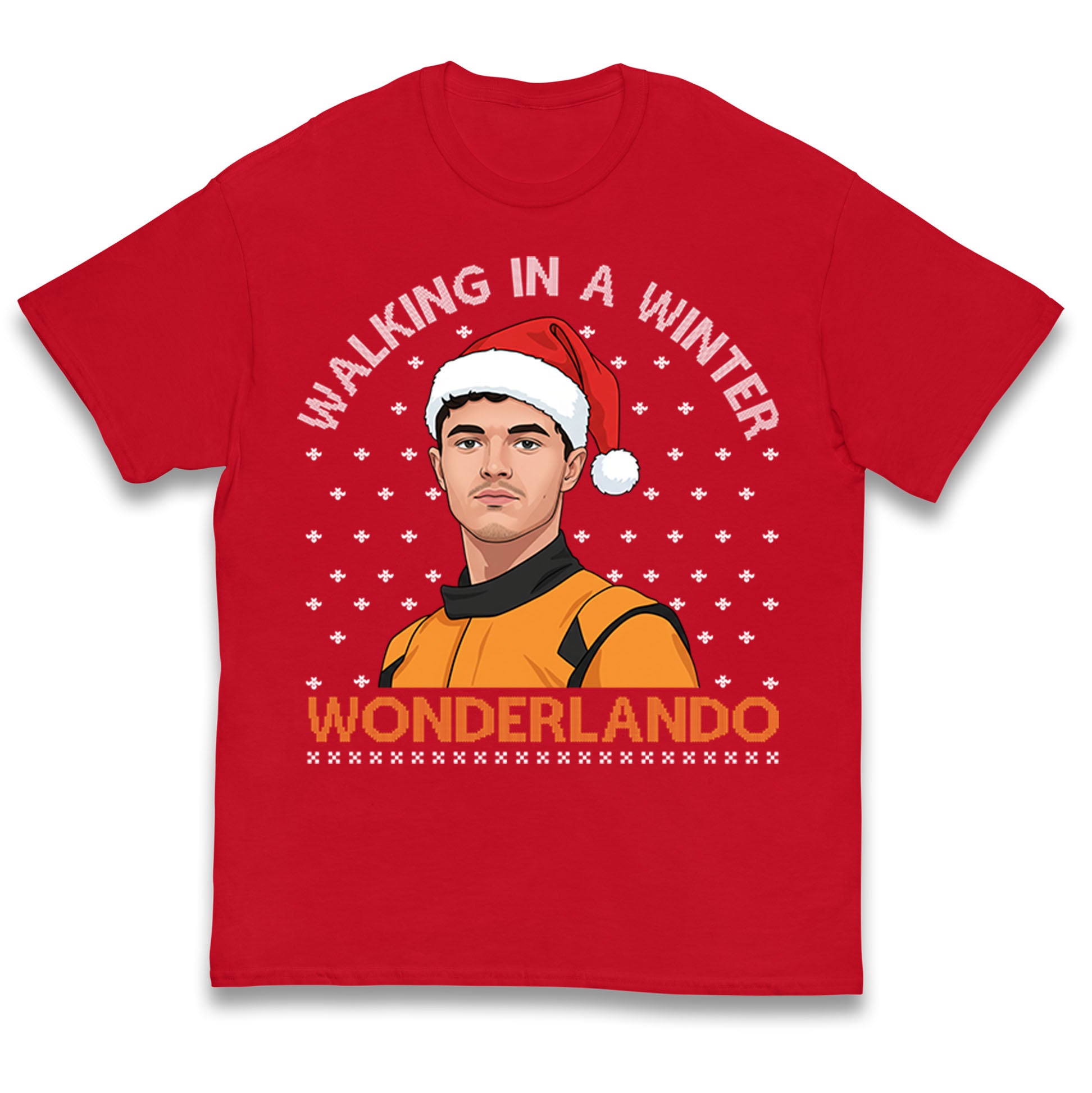 Lando Norris Christmas Kids T Shirt