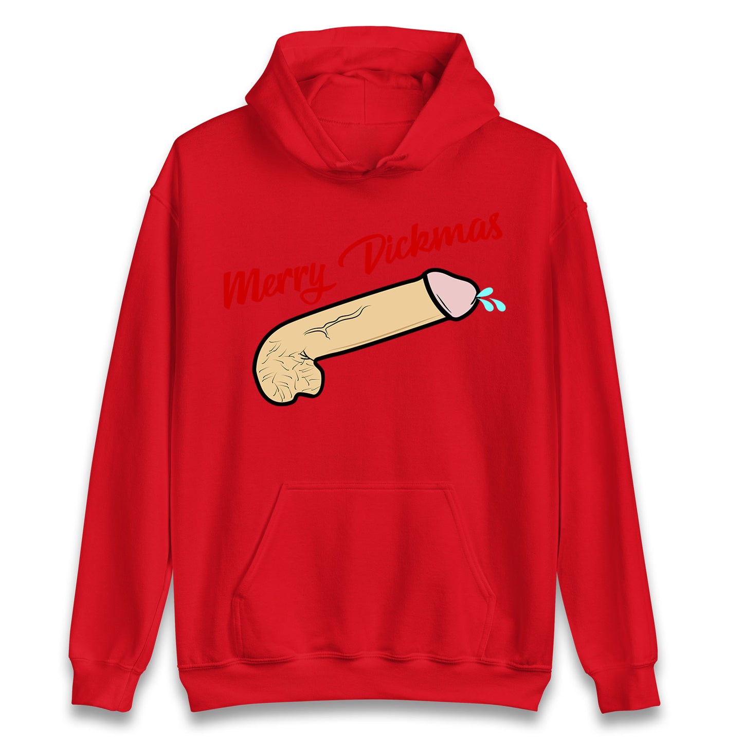 Merry Dickmas Funny Hoodie