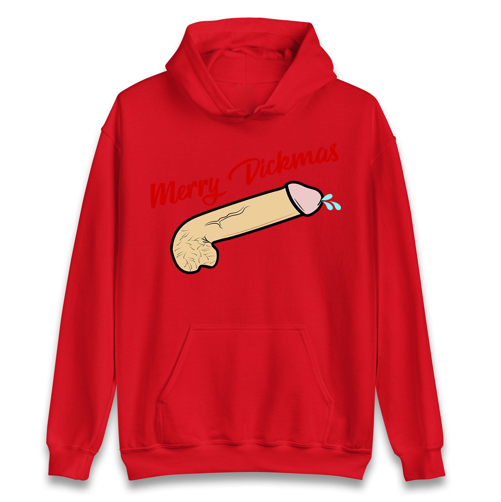Merry Dickmas Funny Hoodie