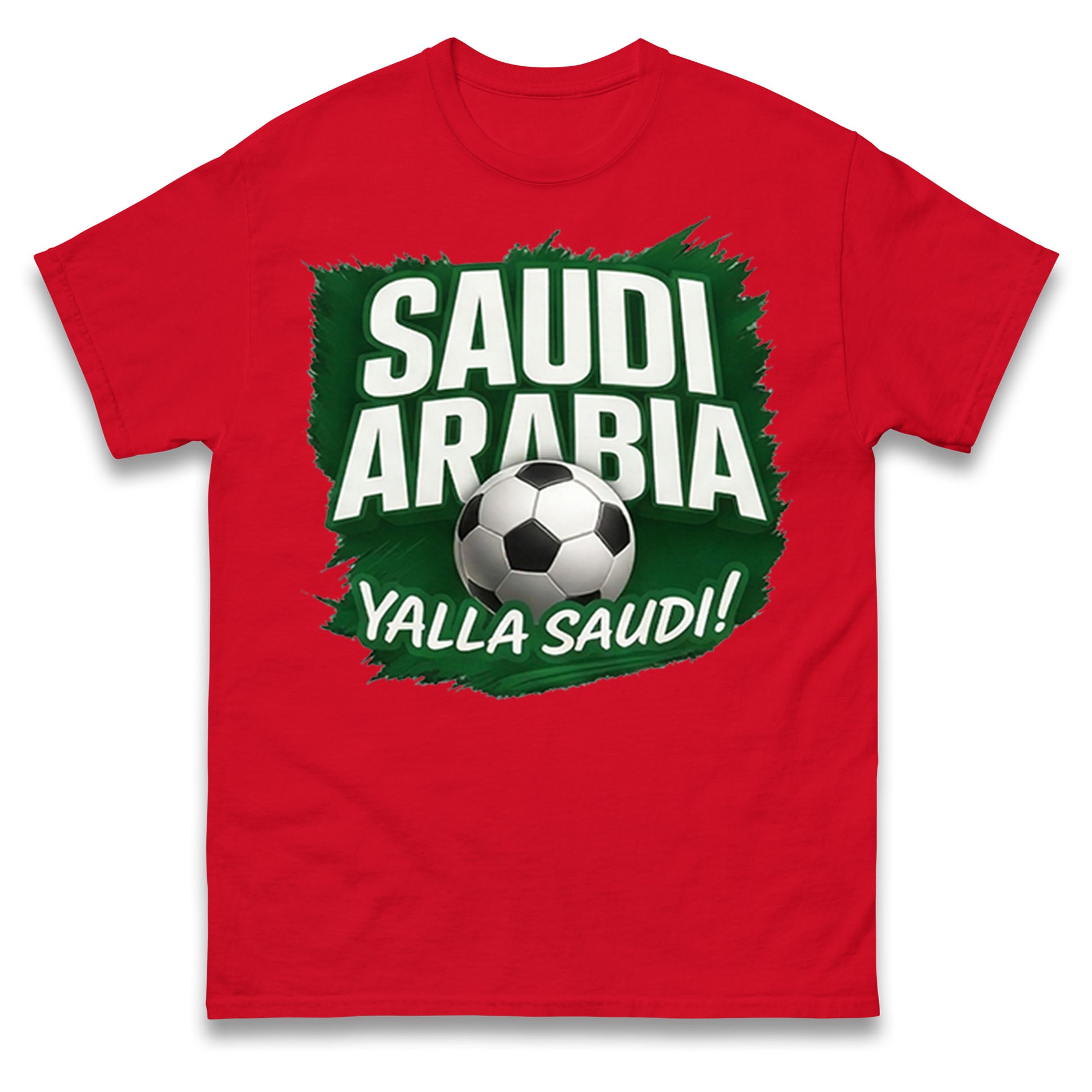 Saudi Arabia Retro World Cup T Shirt 