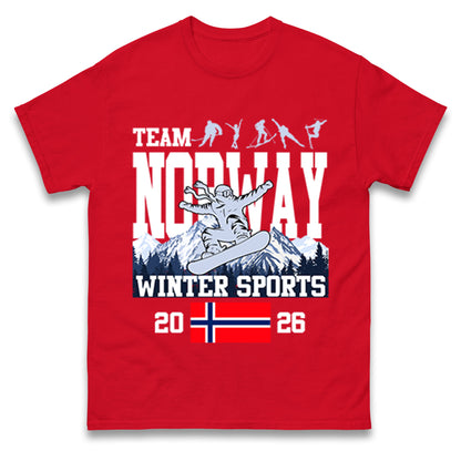 Norwegian Winter Sports T Shirt 