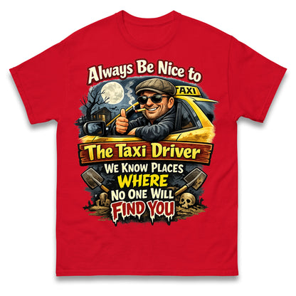 Taxi Driver T Shirt