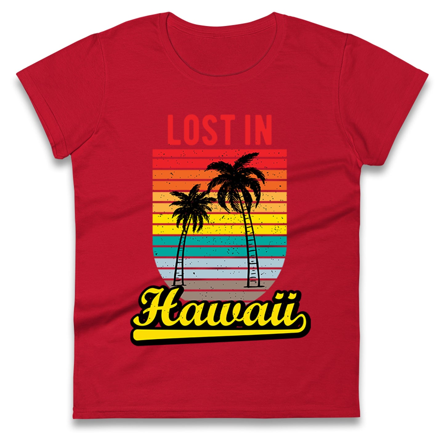 Holidays To Hawaii Ladies T Shirt