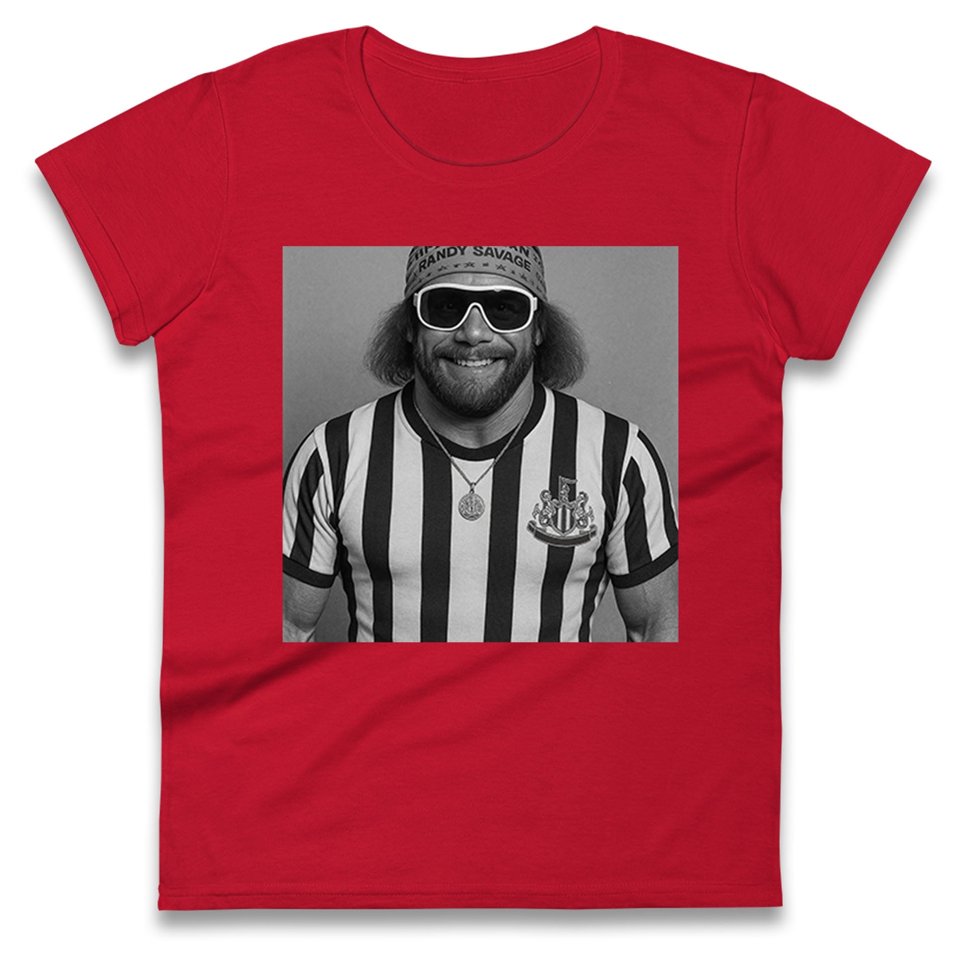 Macho Man Newcastle United Ladies T Shirt