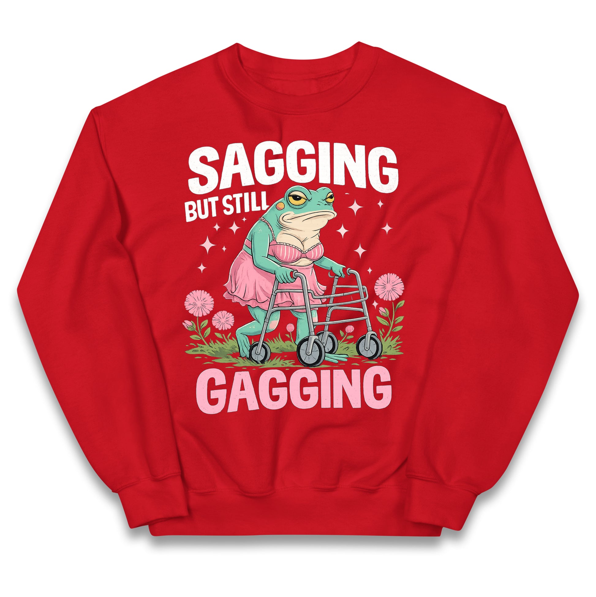 Sagging But Still Gagging Kids Jumper 