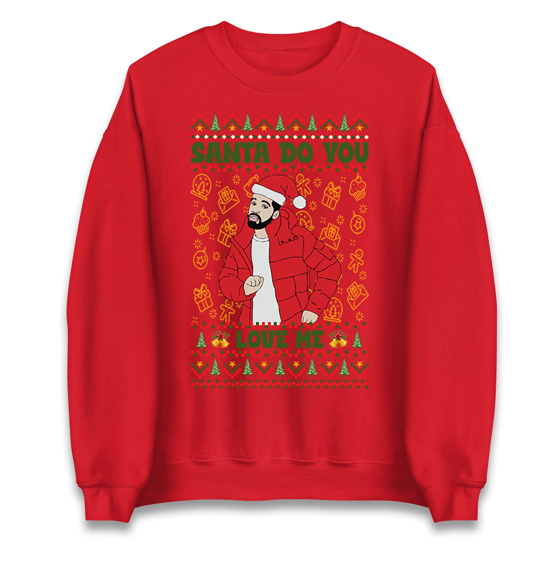 drake christmas sweatshirt