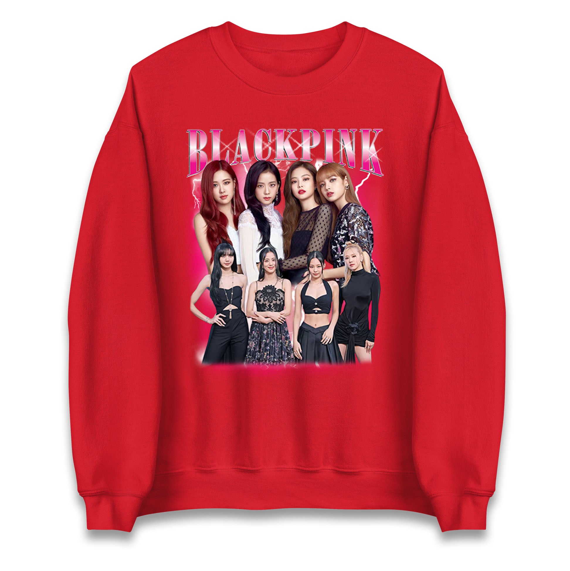 Black Pink Jumper