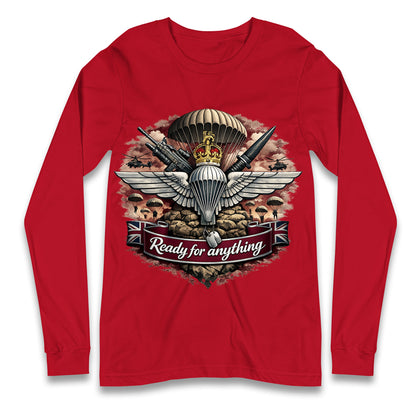Ready for Anything Parachute Regiment Long Sleeve Shirt