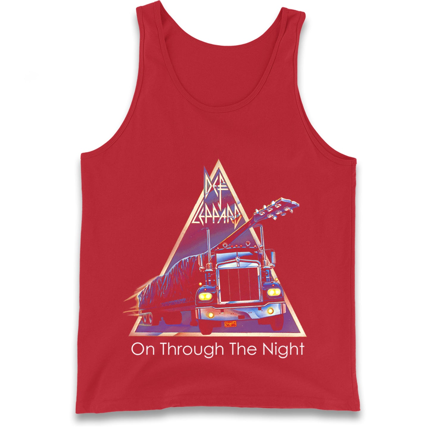 Leppard On Through The Night Tank Top