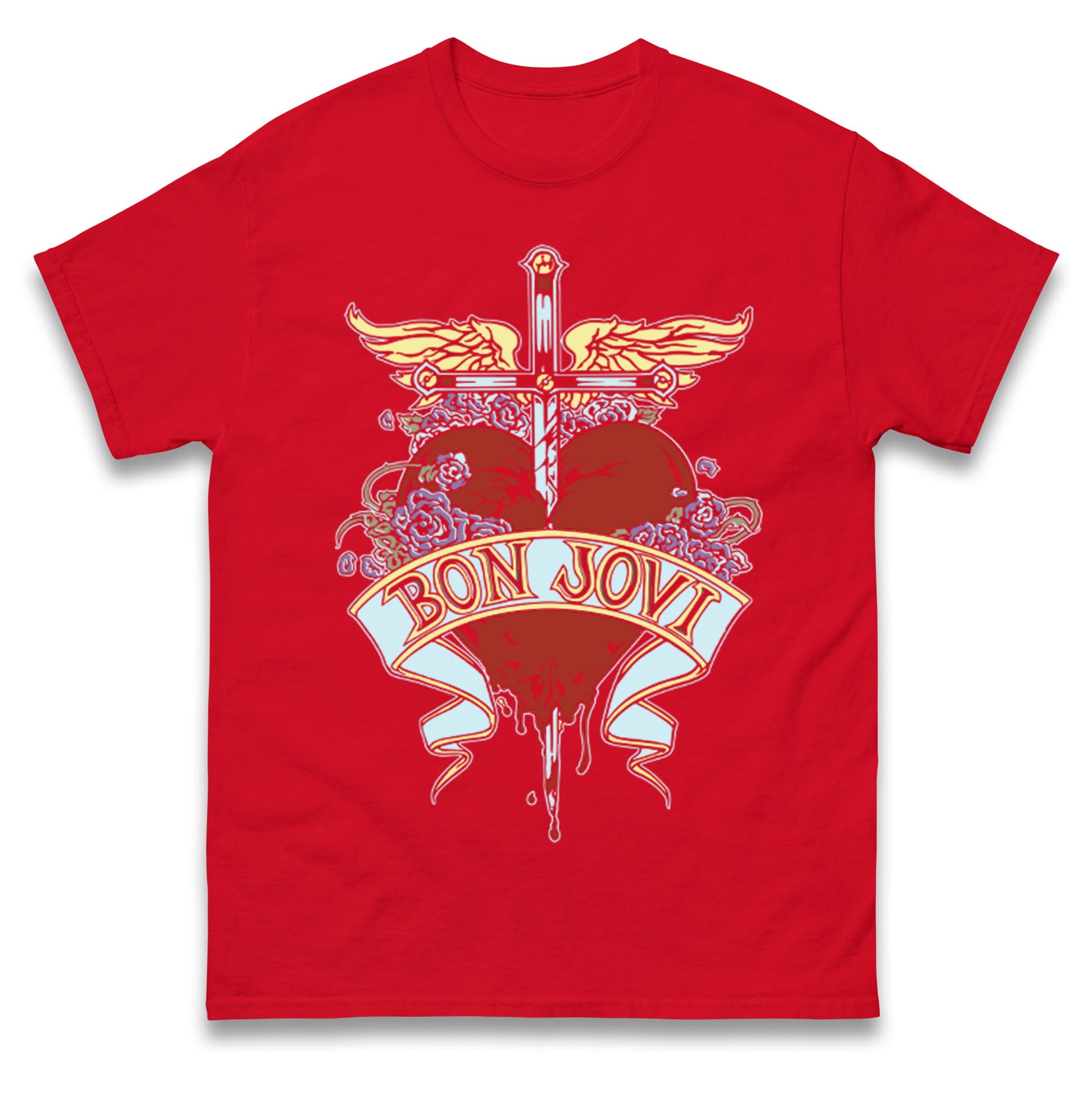 Bon Jovi Rock Band T Shirt