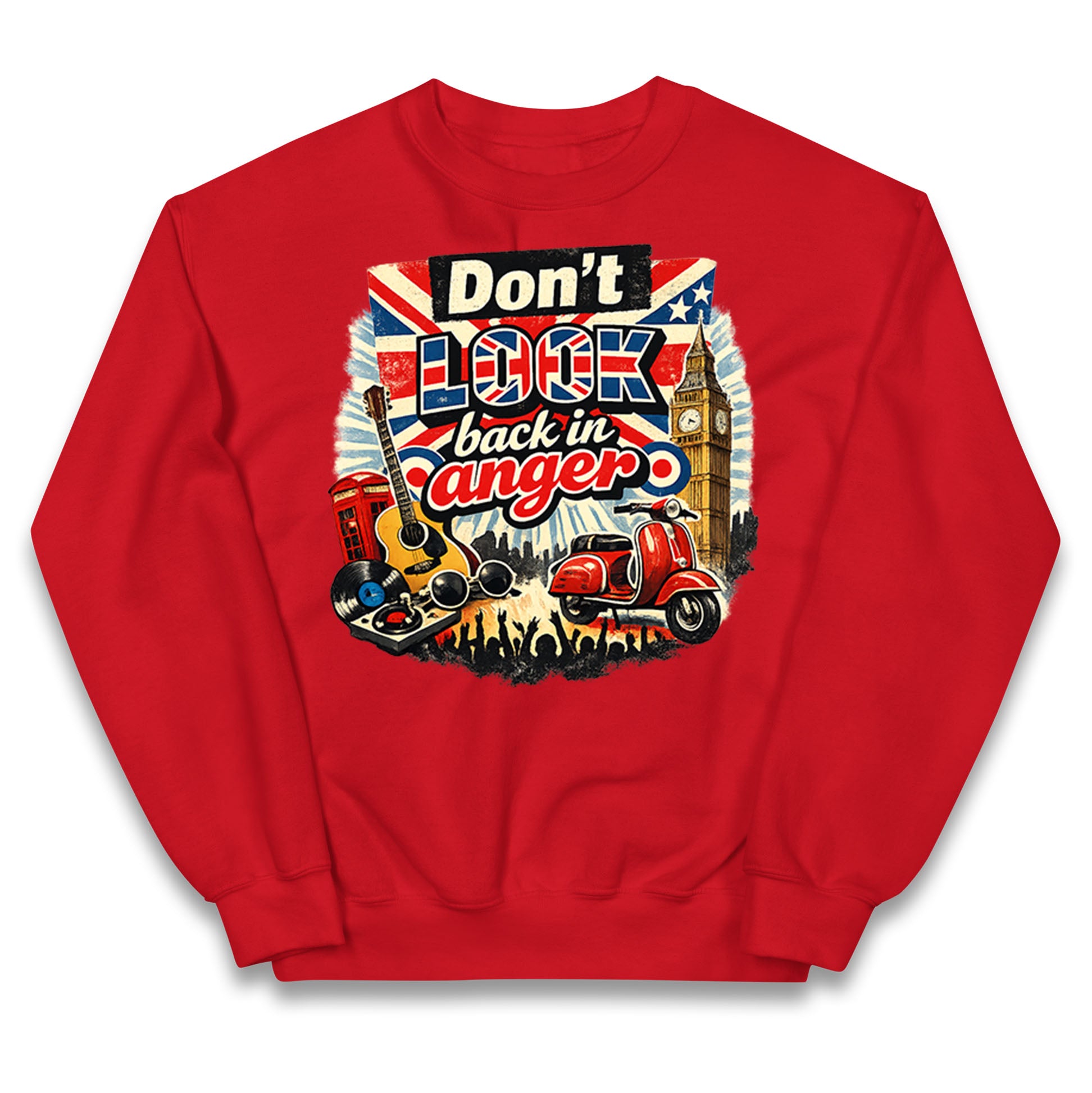 Don't Look Back In Anger Kids Jumper