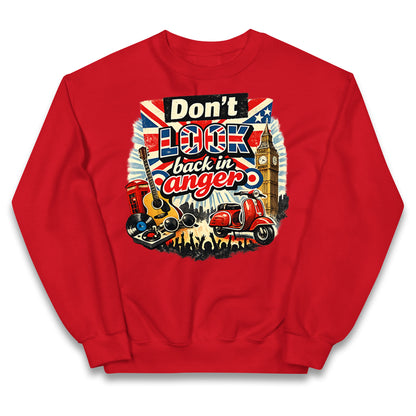 Don't Look Back In Anger Kids Jumper