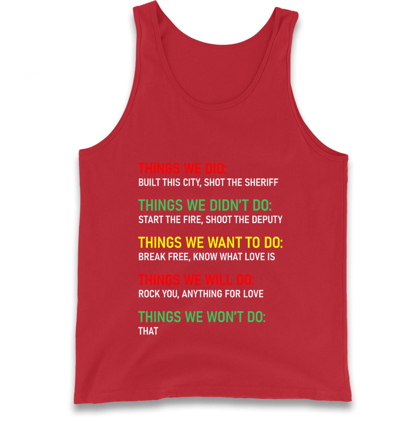 Bob Marley Music Tank Top