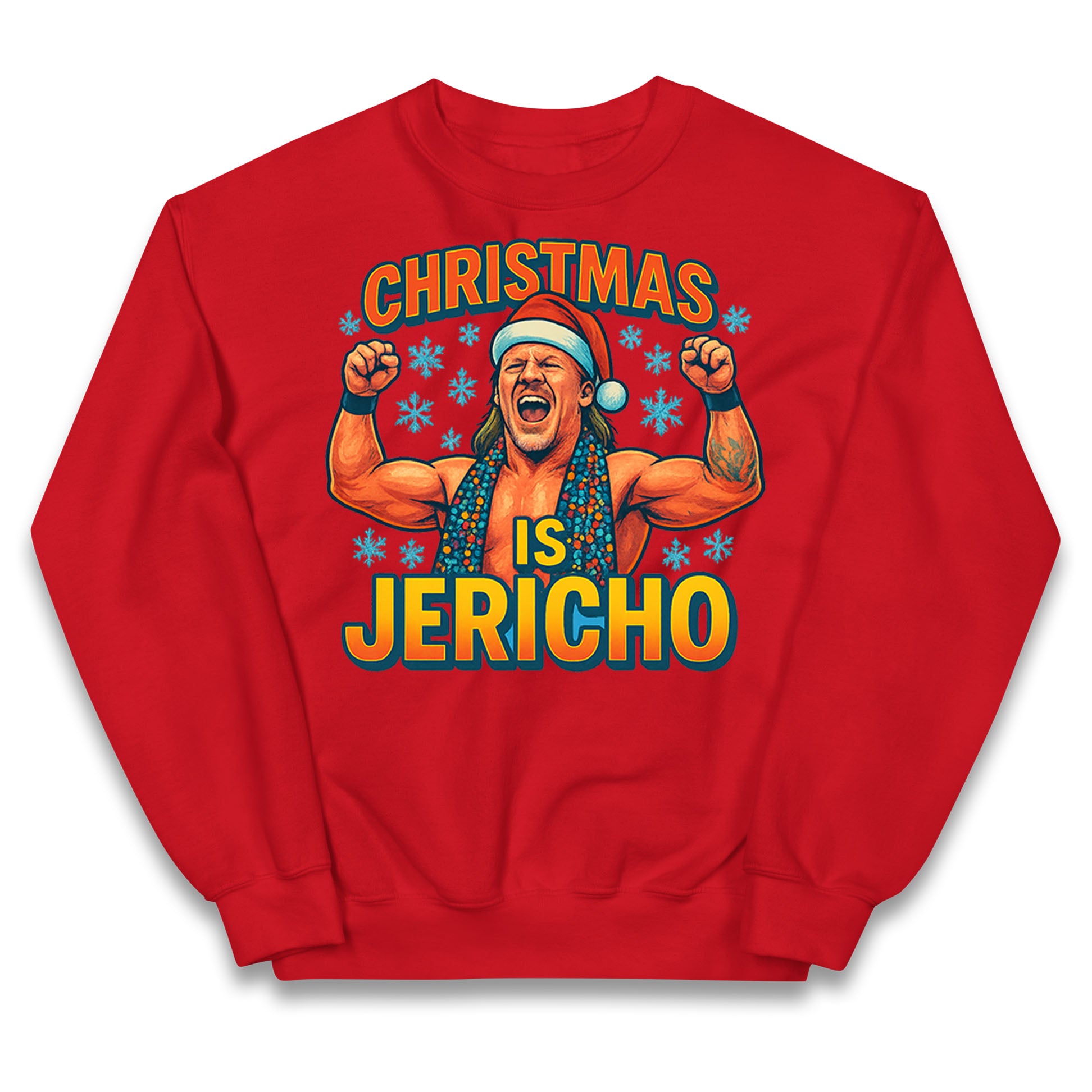 Chris Jericho Christmas Kids Jumper