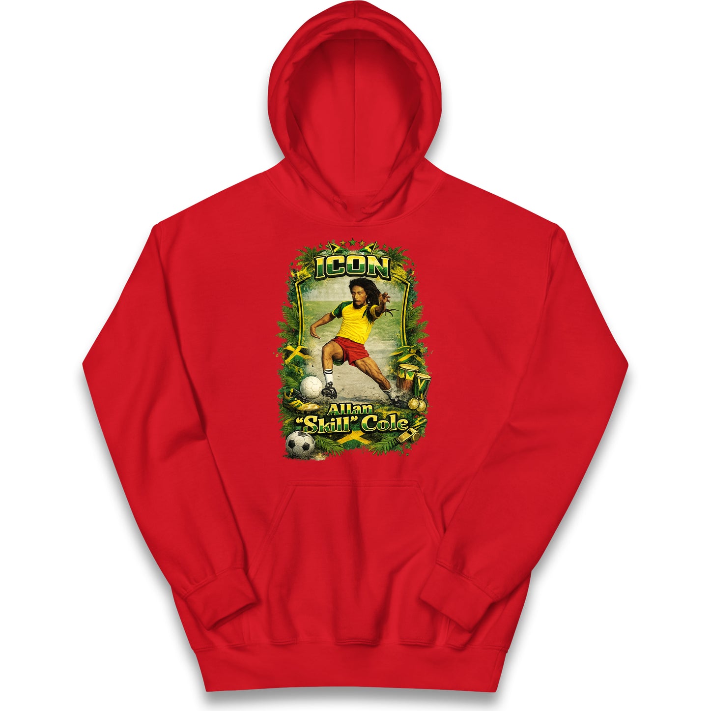 Jamaica Football Kids Hoodie