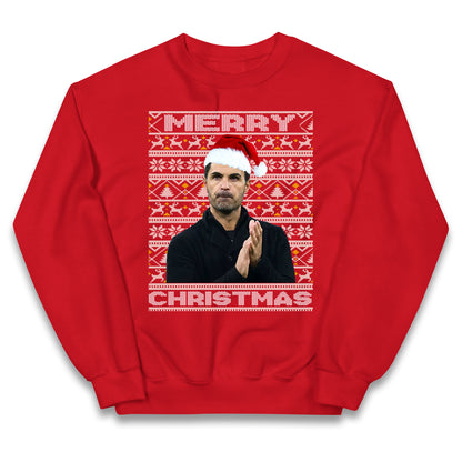 mikel arteta christmas jumper