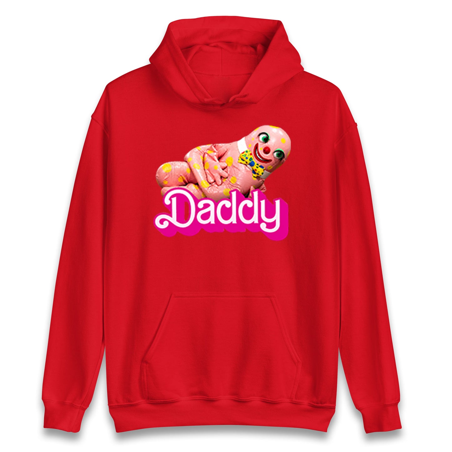 Funny Mr Blobby Daddy 90s Retro Hoodie